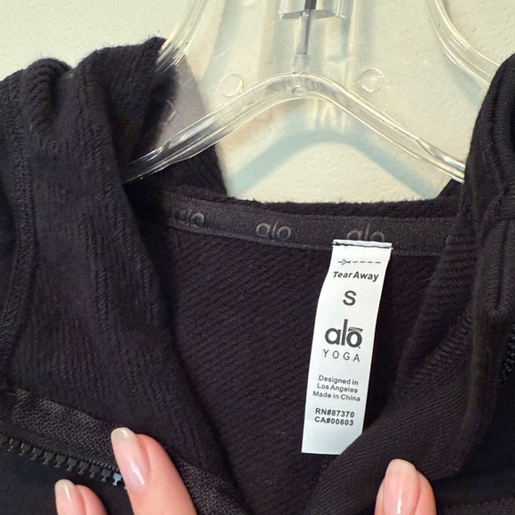 Alo Yoga Foundation Zip Hoodie - Picture 6 of 6